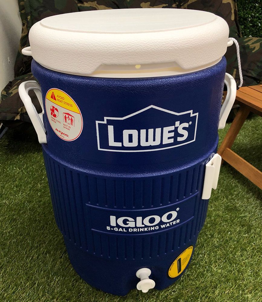 レアアメリカ雑貨】コラボ ウォータージャグ IGLOO×LOWE'S 大容量 19L