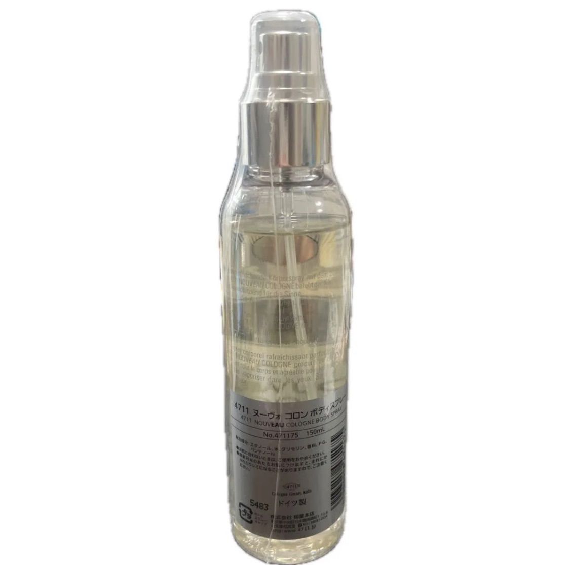 【ファッション好きが選ぶ人気ブランドランキング】 新品未開封】4711 ヌーヴォ ボディスプレー 150ml 香水 ボディミスト