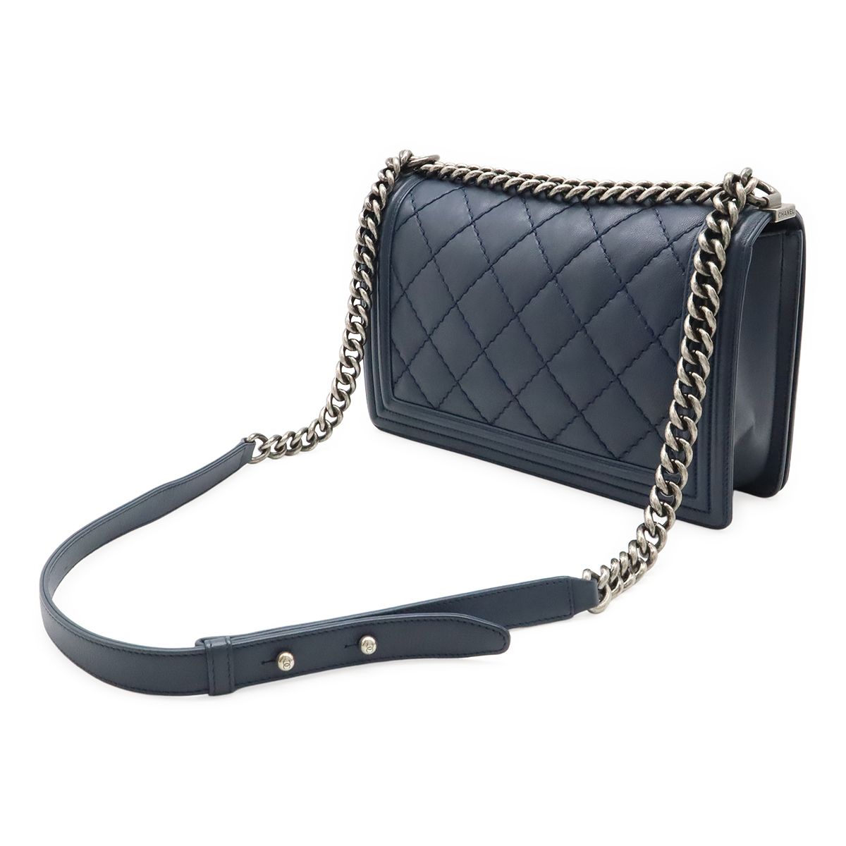 CHANEL シャネル ボーイマトラッセ 28 カーフショルダー バッグ シャネル CHANEL マトラッセ25 WフラップWチェーン ショルダー