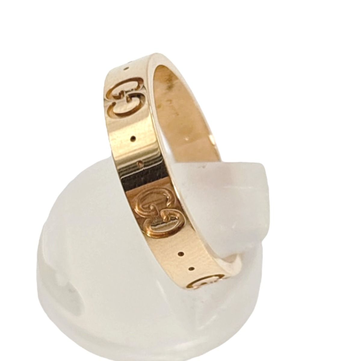 グッチ 152045 K18 アイコンリング 14号 リング・指輪 GUCCI