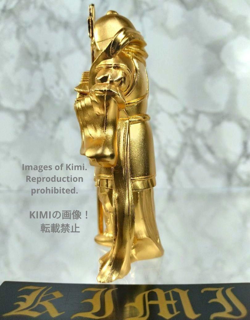 毘沙門天 Vaisravana 10cm 3.9inch 開運七福神（金メッキ/24金