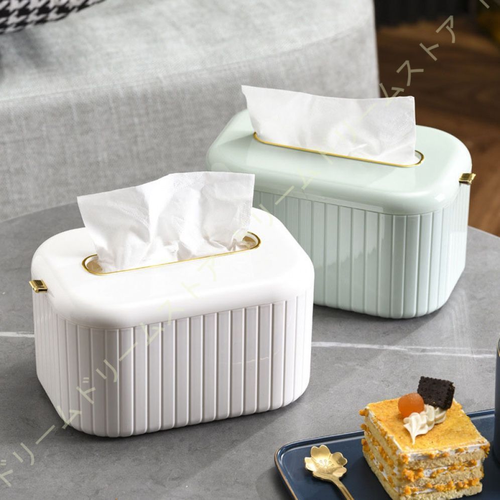 ボックスティッシュケース 壁掛けペーパーホルダー シンプル プラスチック レトロ 上開き 置き型 多用途 ティッシュ収納 くっつく ホルダー ラック お手洗い