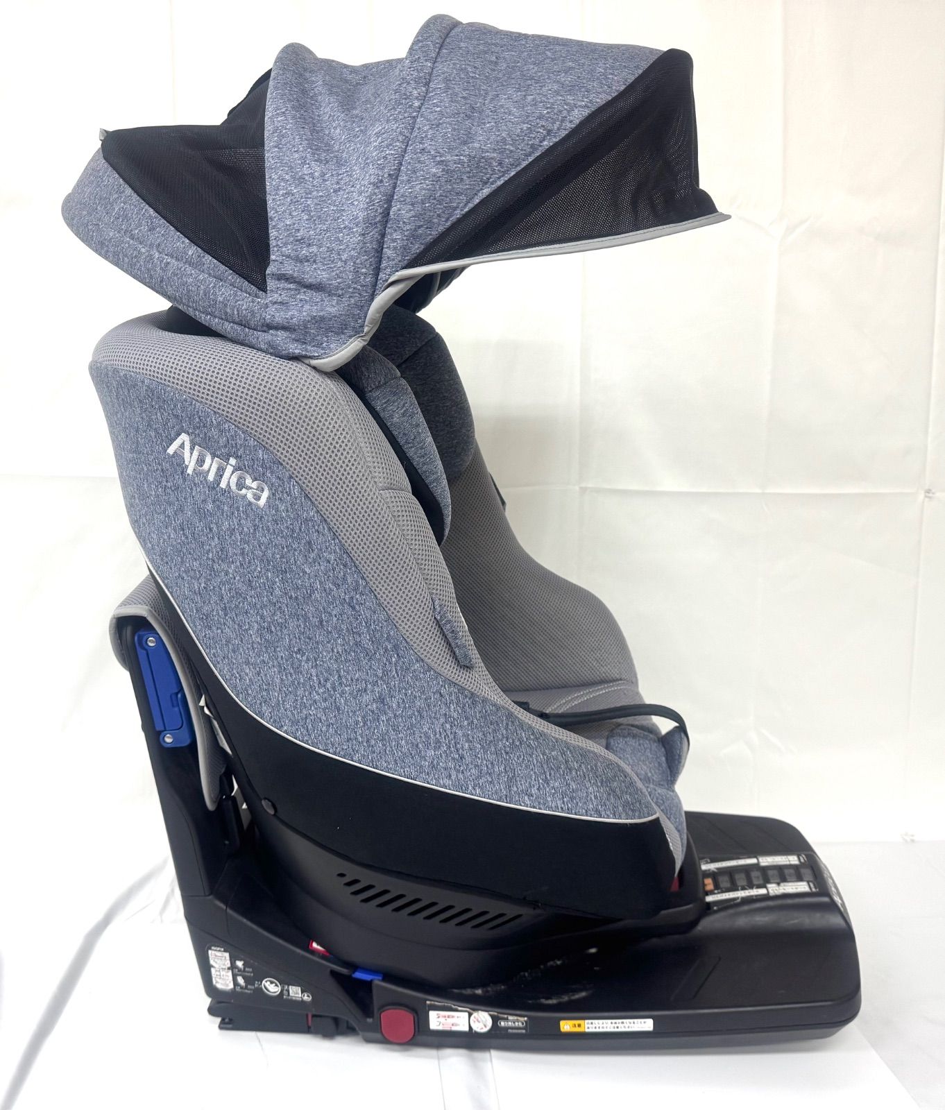 【美品】アップリカ　チャイルドシート クルリラAC ISOFIX Aprica 楽天市場】Aprica クルリラ エックス プラス グレージュ GR