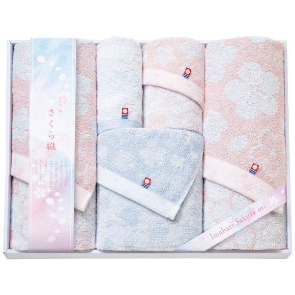 SALA サーラ プレーリードッグ さくら織 タオルセット