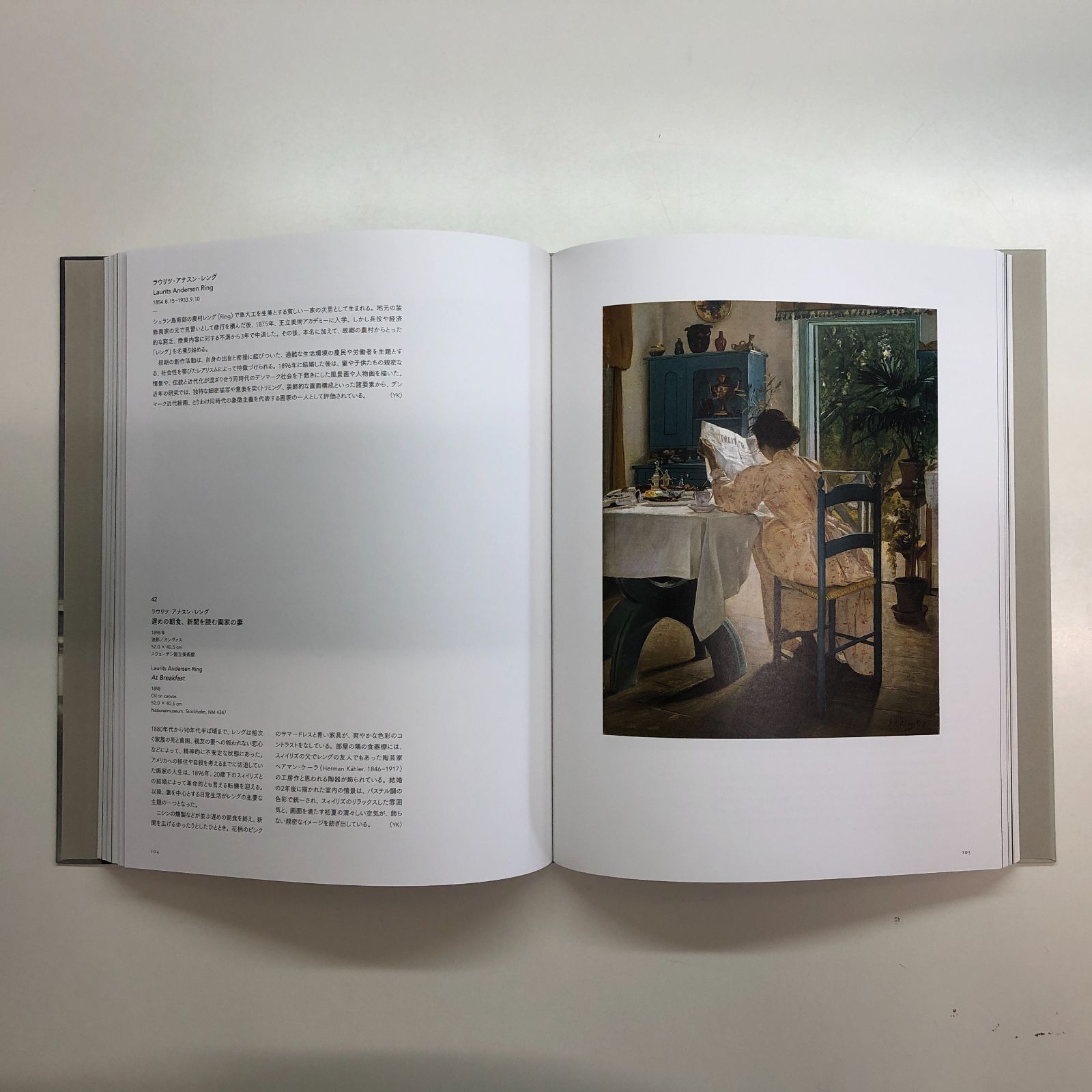 図録 ハマスホイとデンマーク絵画 ヴィルヘルム・ハマスホイ