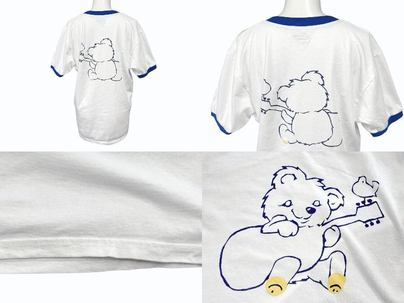 新品未使用 KAPITAL キャピタル 20/-天竺 VネックリンガーT(リトルベア  