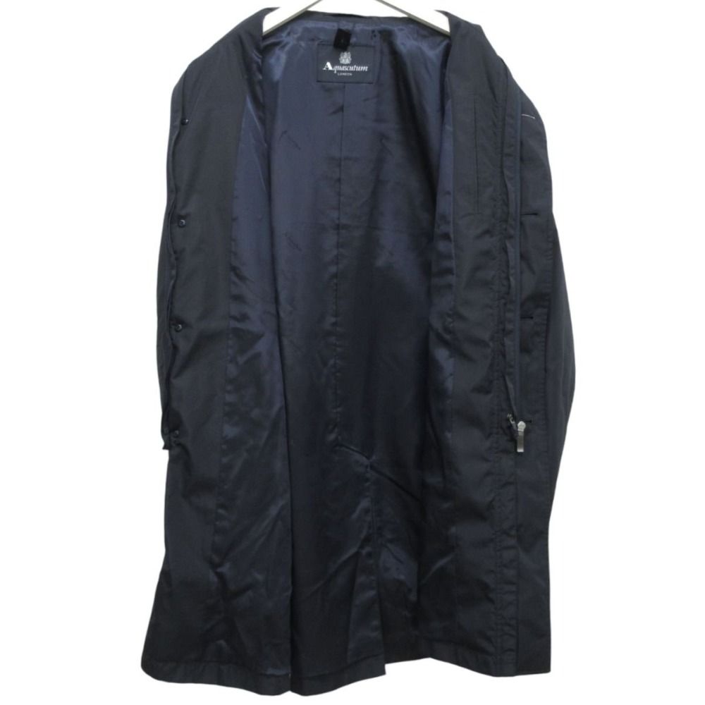 美品 24AW 】アクアスキュータム ダウン ライナー ステンカラーコート38