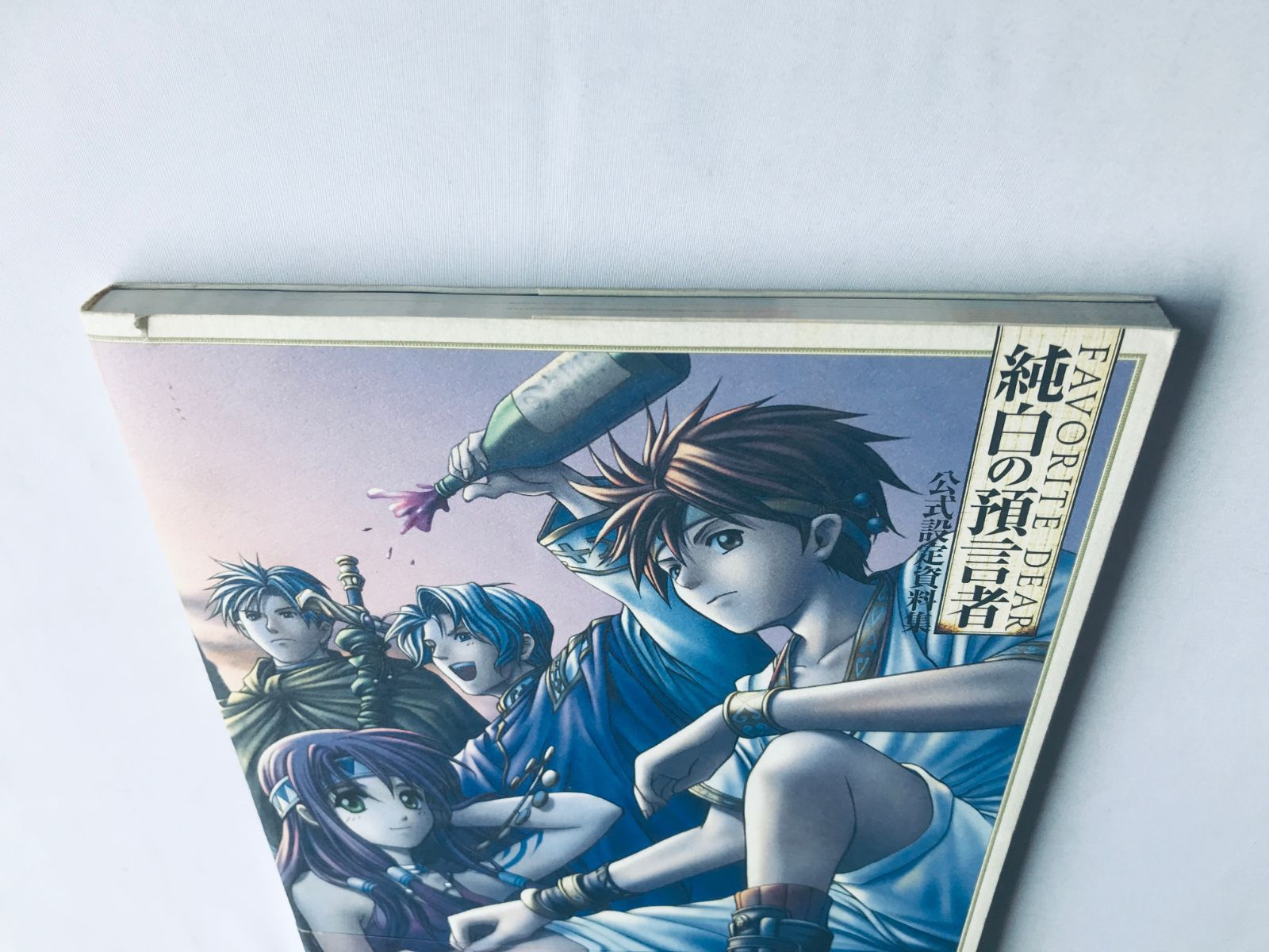 フェイバリットディア 純白の預言者 公式設定資料集 PS 帯 Favorite