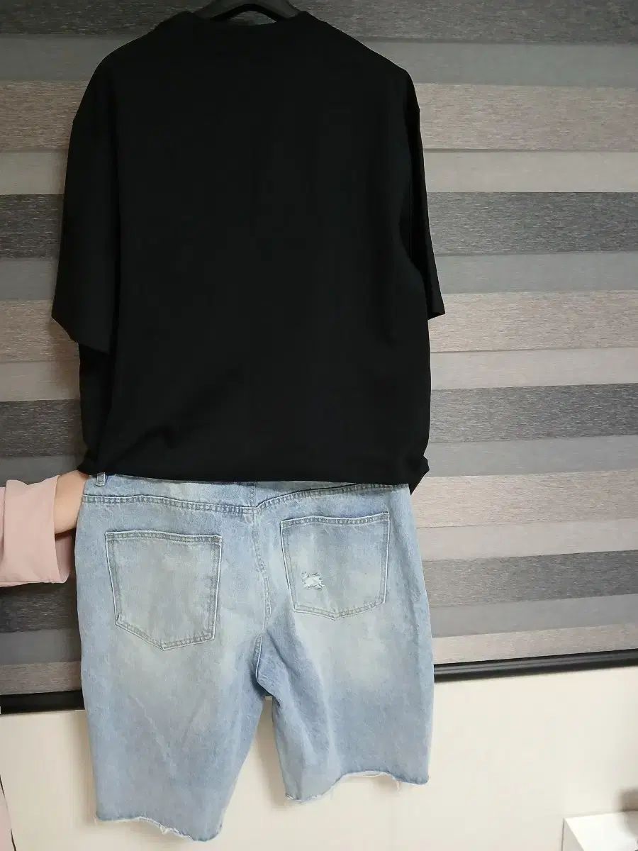 マディソンブルー ワークシャツ ハンプトン ライトカーキ 刺繍Bロゴ