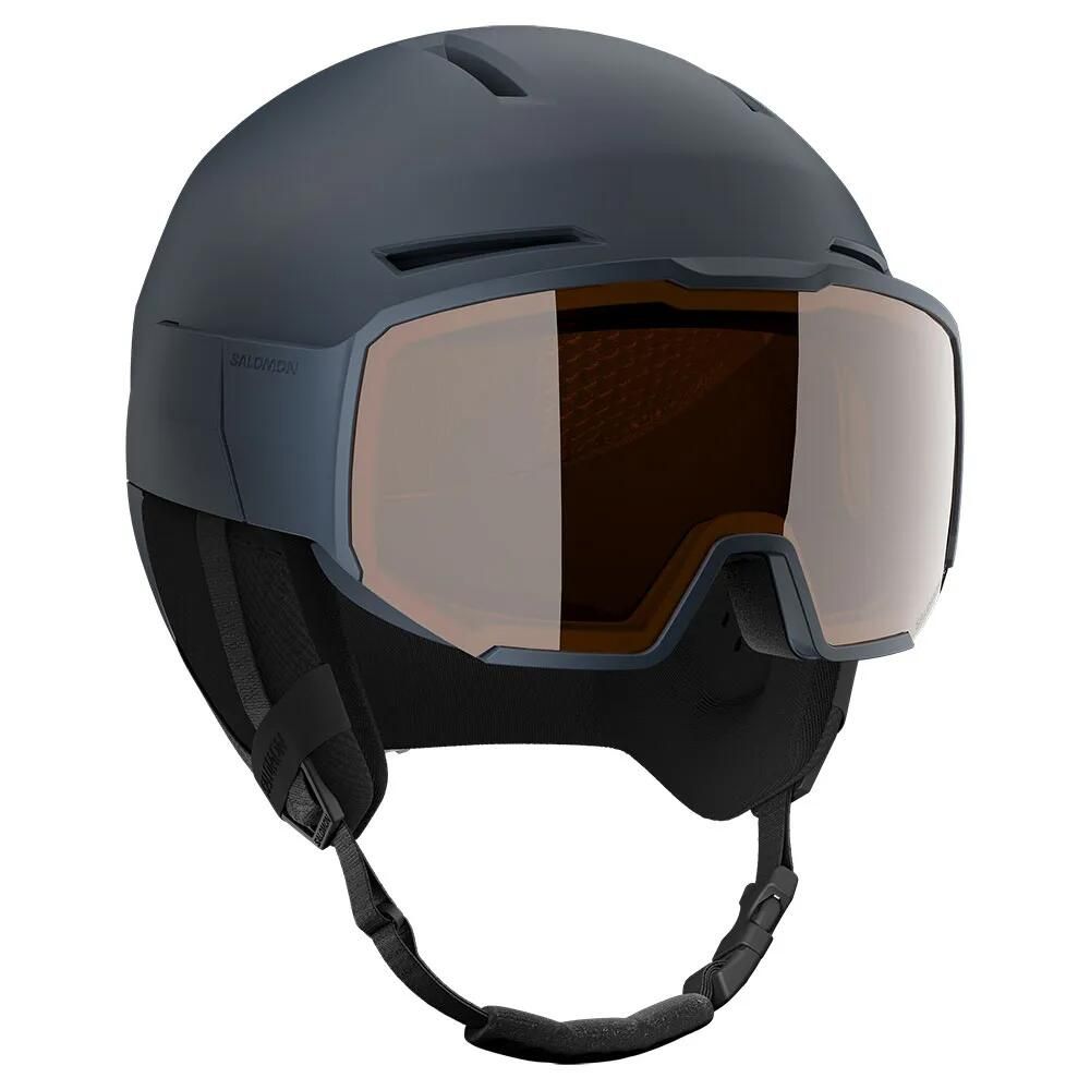 お取り寄せ ２～４週間で発送 サロモン オスモ バイザー ヘルメット DressBlue SALOMON Osmo visor helmet Snowboards t