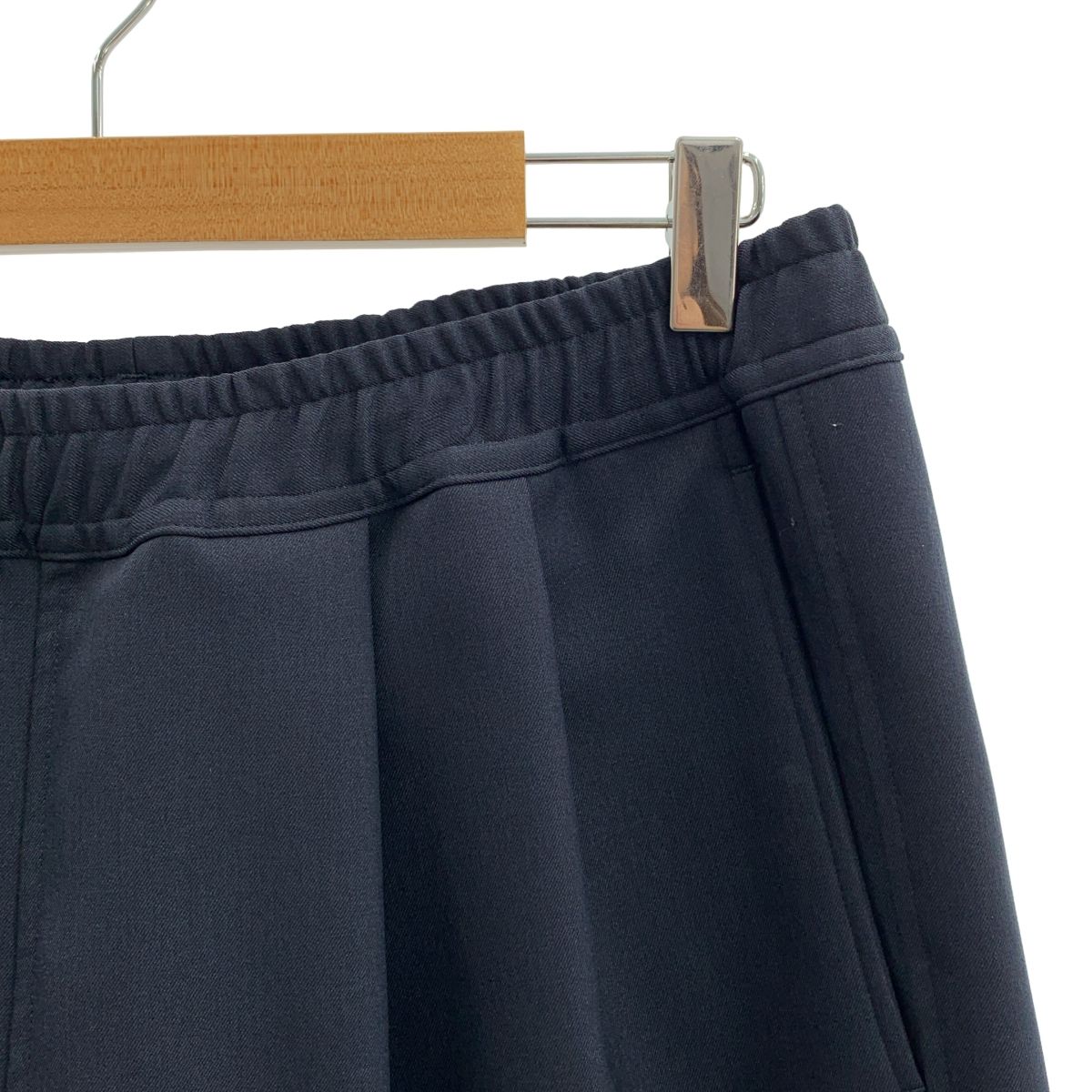 FreshService | フレッシュサービス | DOWN FABRIC TWO TUCK TRACK PANTS | ドローストリング トラックパンツ | L | ネイビー | メンズ