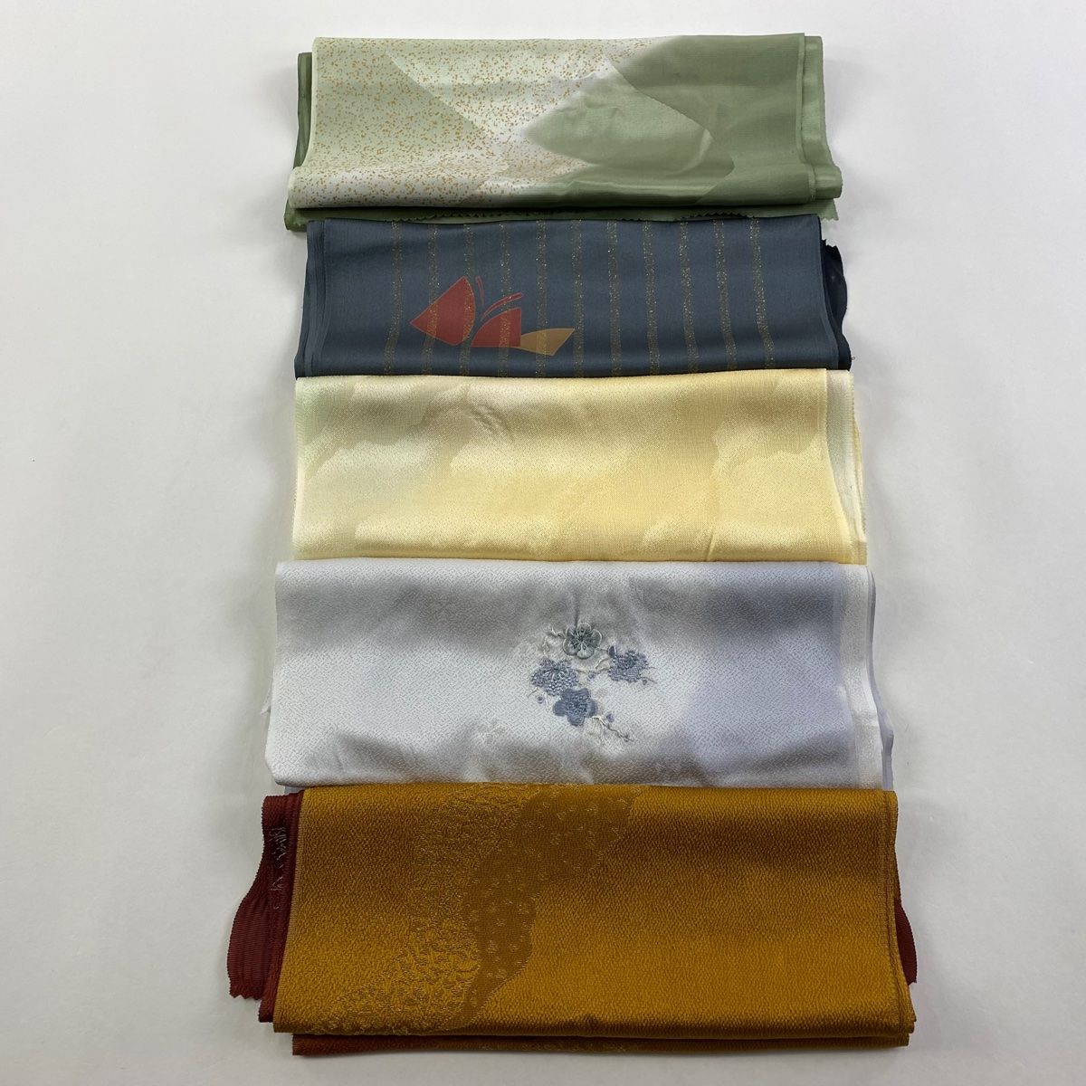 優品 帯揚げ5枚セット