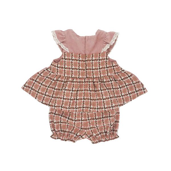 Souris ミルキースーツ 女の子 ギンガムチェック 80cm ○30％OFFセール○スーリー Souris ミルキースーツ チェック柄