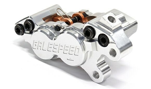 GALESPEED ビレット フロント4Pキャリパー 左 SIL φ34-30 アキシャル40mmピッチ
