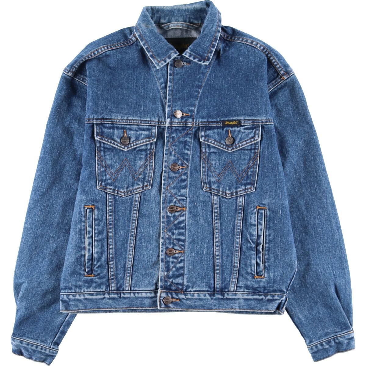 古着 ラングラー Wrangler AUTHENTIC WESTERN デニムジャケット G 