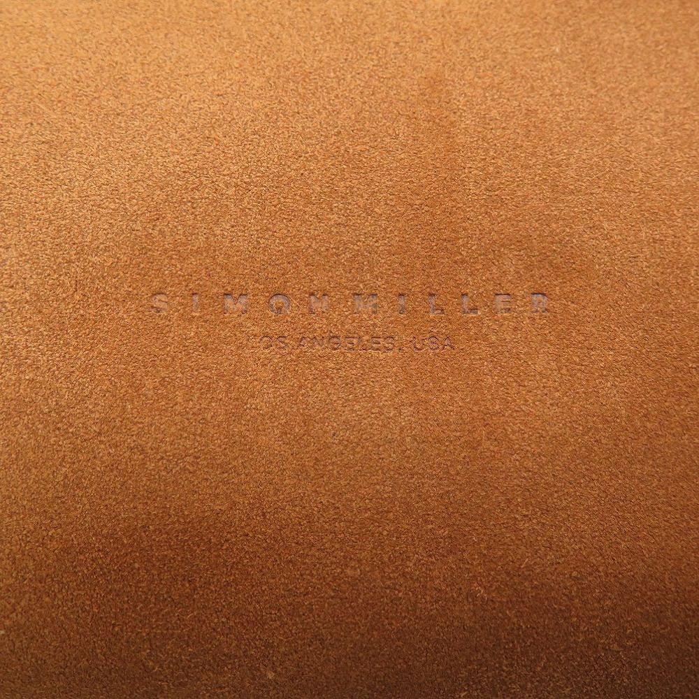 美品 サイモンミラー レザー キャメル ブラウン 茶 ショルダーバッグ  