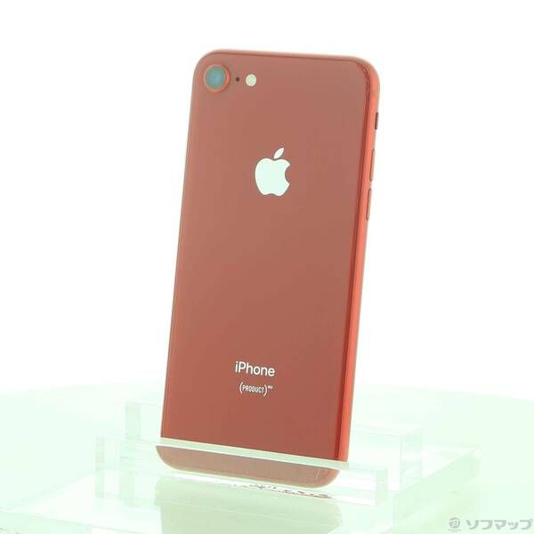 中古品〕 iPhone8 256GB プロダクトレッド MRT02J／A SIMフリー【349 