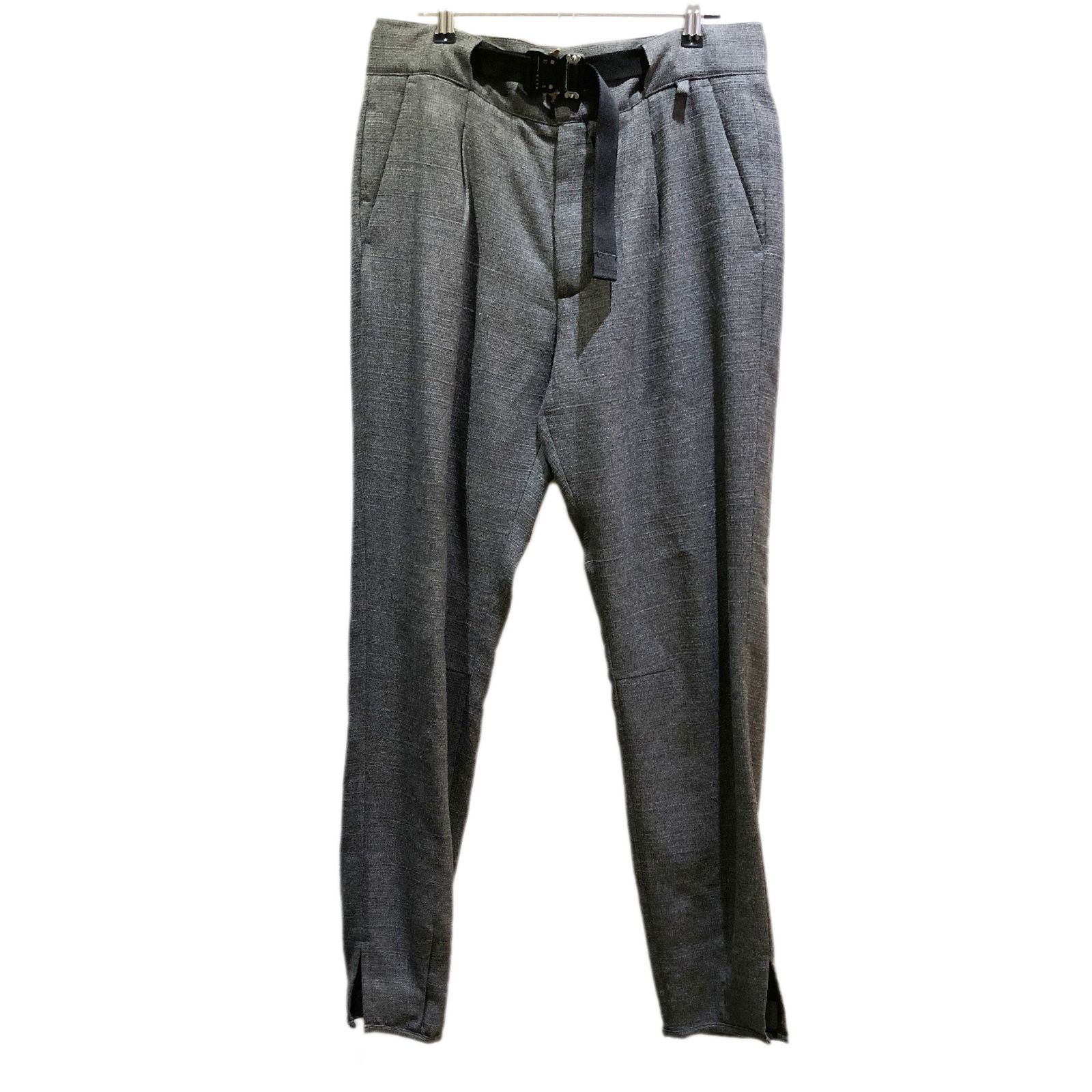 アリクス パンツ バックルパンツ ローラーコースターバックル ブラック テック系 1017 ALYX 9SM アリクス ローラーコースター バックル ワンタック