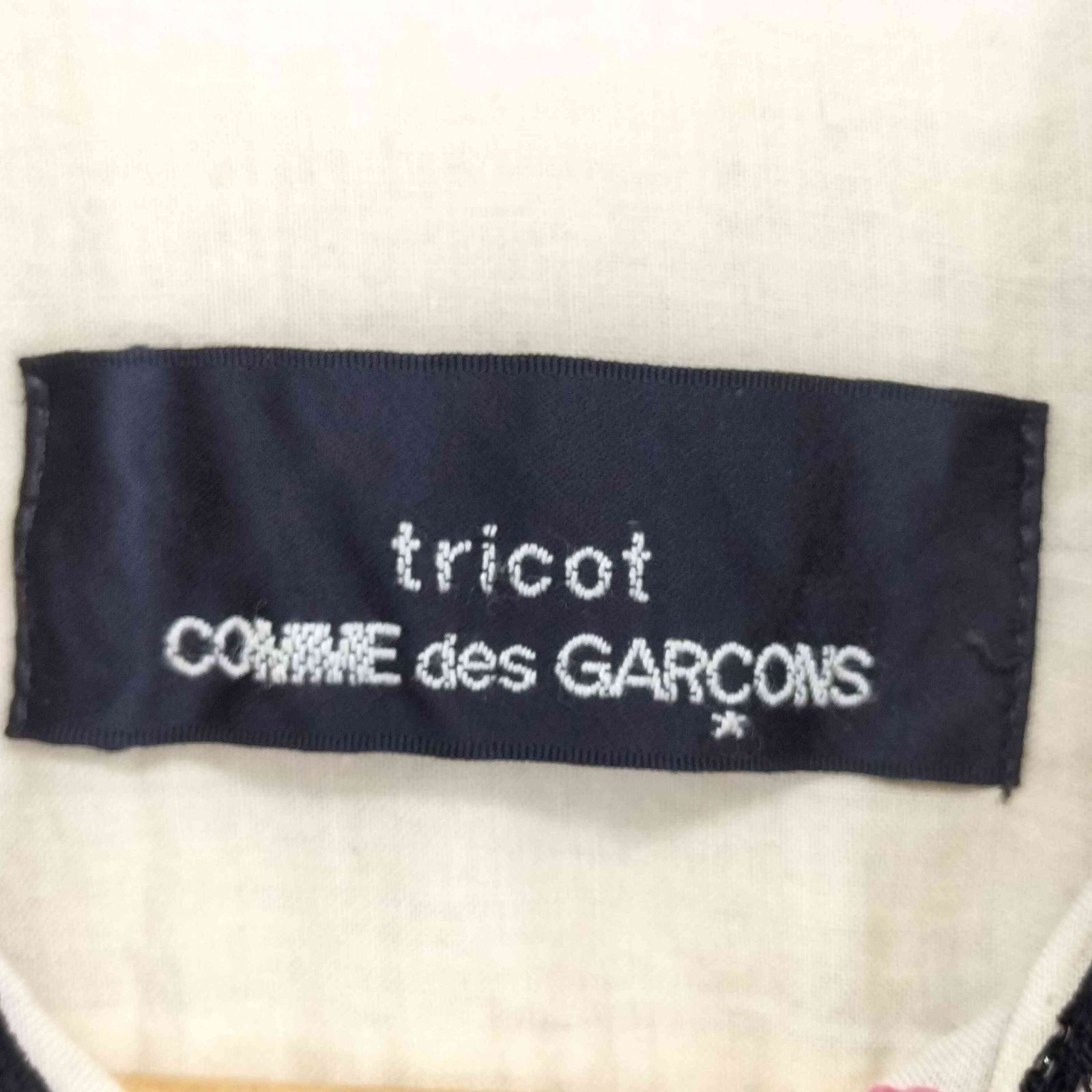 トリココムデギャルソン　ジャケット　立体　変形　フラワー　花　千鳥　Ｓ　90s tricot COMME des GARCONS - トリココムデギャルソン 1997年 90s