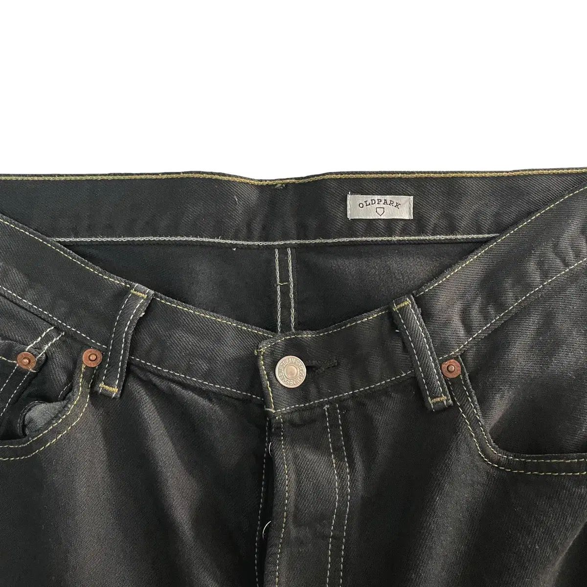 OLDPARK オールドパーク old park 再構築 デニムパンツ リメイク