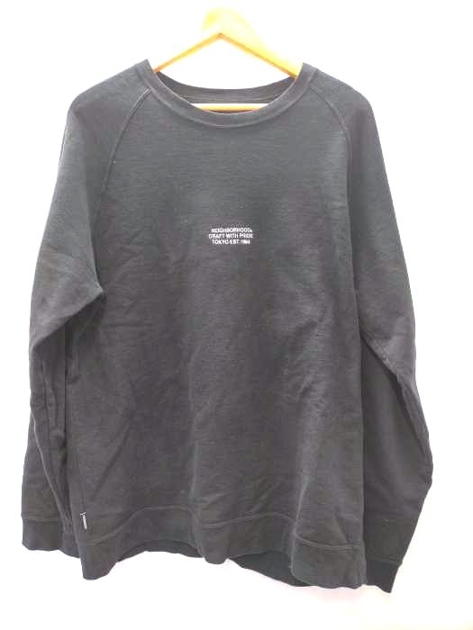 ネイバーフッド NEIGHBORHOOD DRY/C-CREW.LS クルーネックスウェット メンズ JPN：L