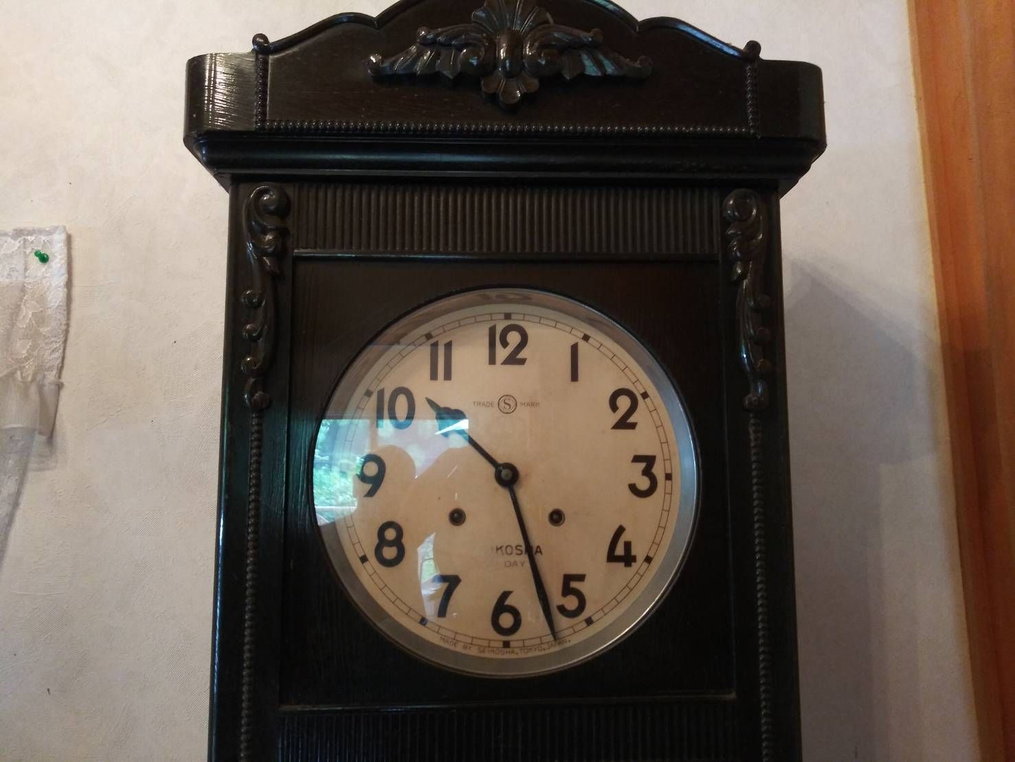 店舗にもお勧め♪約60年前SEIKOのレトロなアンティーク置時計☆