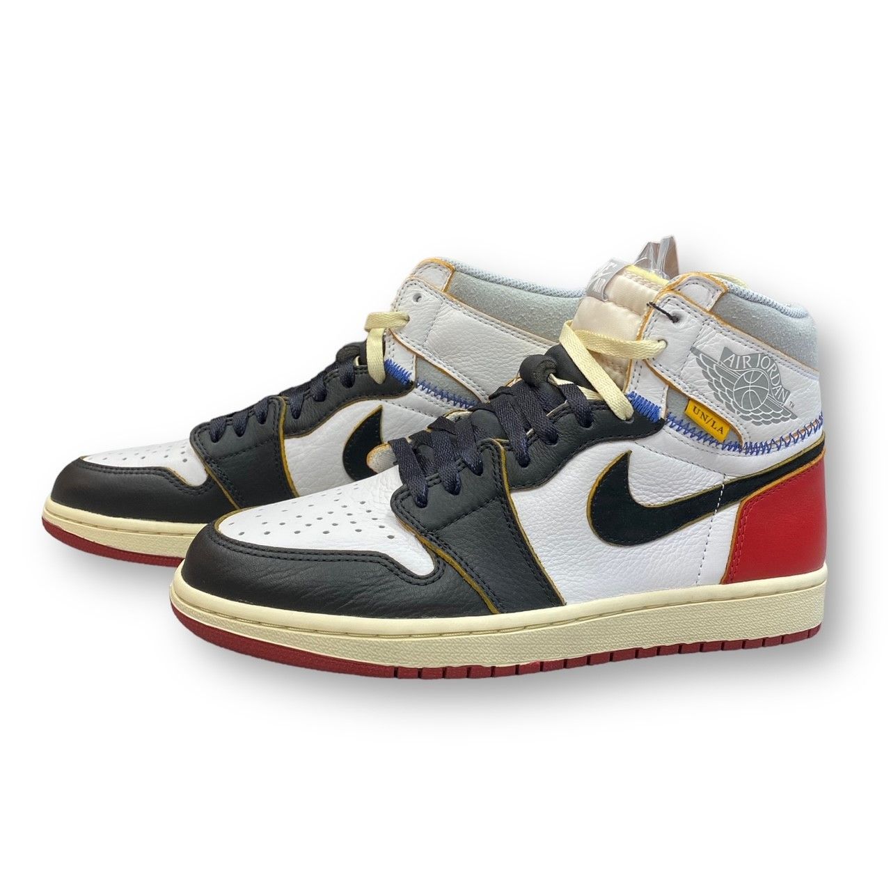 希少 新品 UNION × NIKE AIR JORDAN 1 RETRO HIGH NRG WHITE/BLACK 