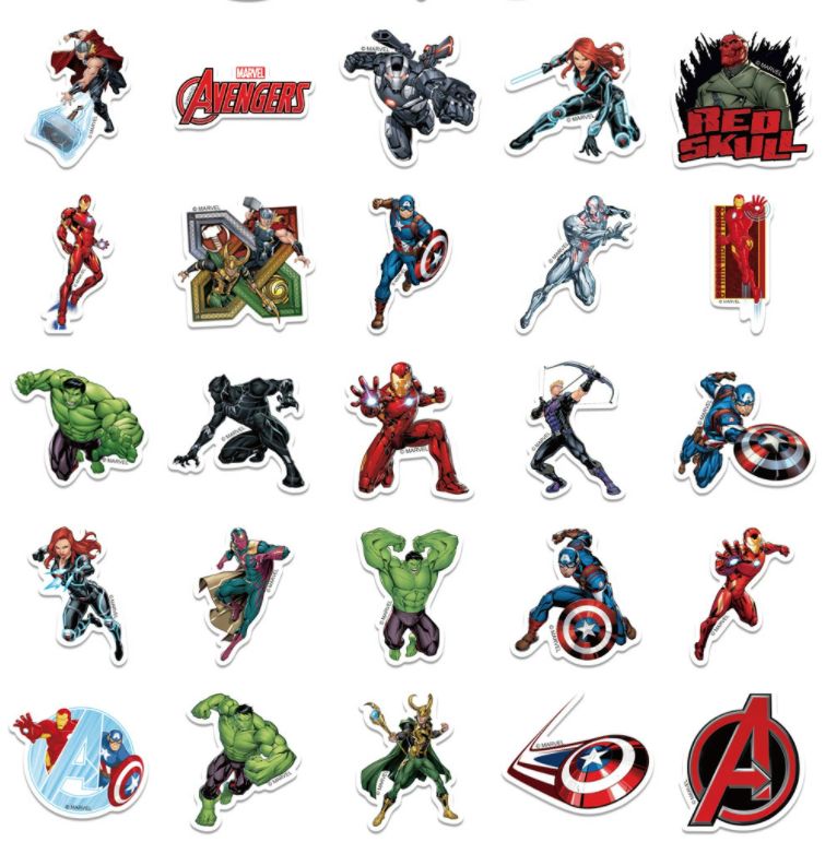 アベンジャーズ ステッカー Avengers マーベル ディズニー