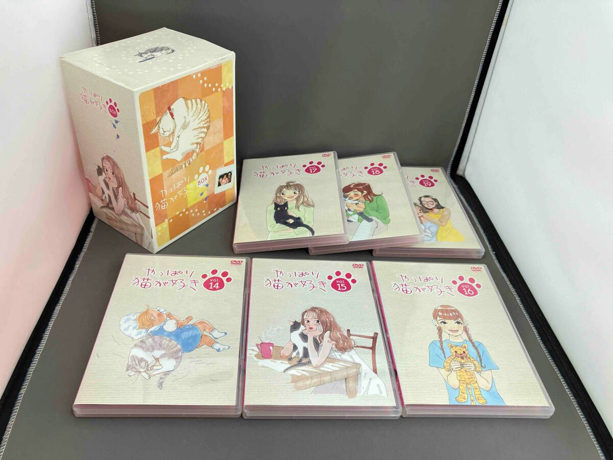 外箱破損（テープ修復有り）※】DVD やっぱり猫が好き Vol.14~19 