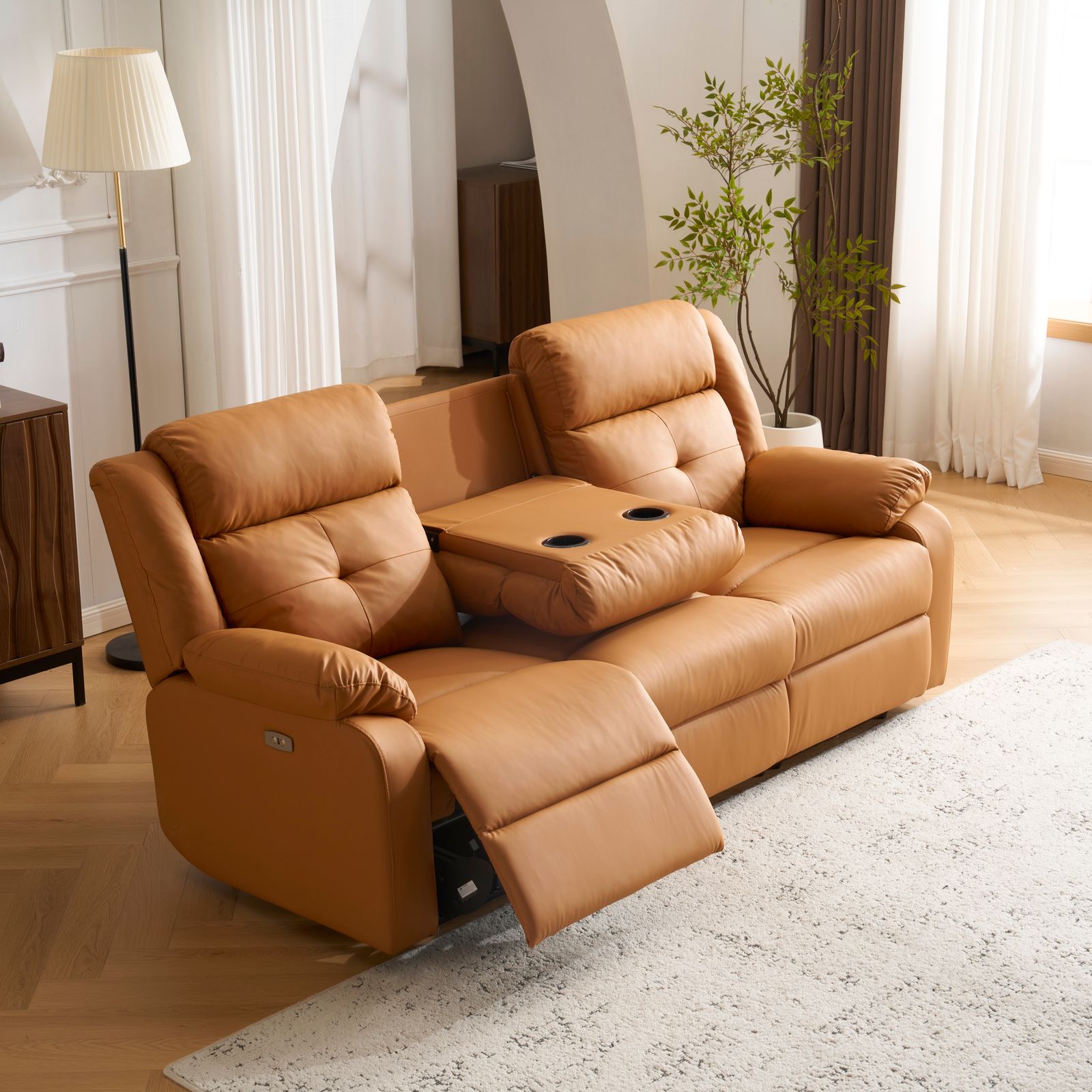 リクライニングソファ リクライニングチェア 1人掛け 電動チェア