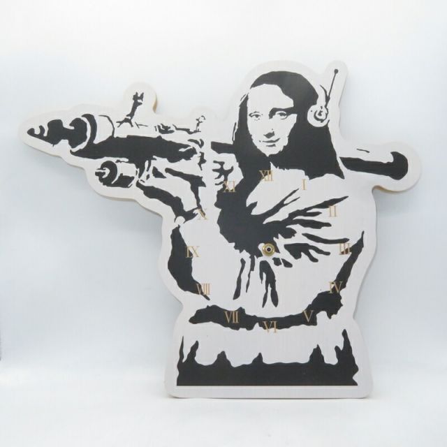 MEDICOM TOY Sync. BANKSY KARIMOKU WALL CLOCK メディコムトイ MEDICOM TOY Sync. BANKSY KARIMOKU WALL CLOCK メディコムトイ