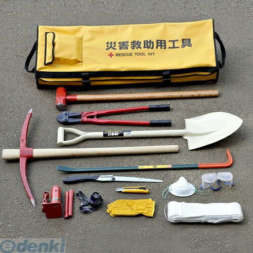 7営業日以内発送 アイガーツール EIGERTOOL 4986449332017 アイガー災害救助用セット21点 ERT21 クリアグリーン 日用品 救出 道具 防災 沖縄離島販売不可