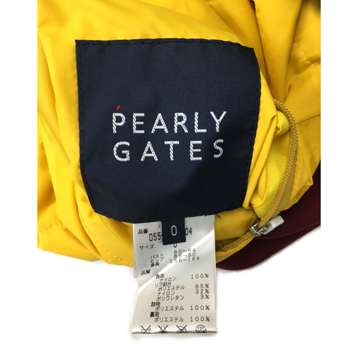 PEARLY GATES グラフィックジャケット サイズ0 PEARLY GATES グラフィックジャケット サイズ0 PEARLY GATES