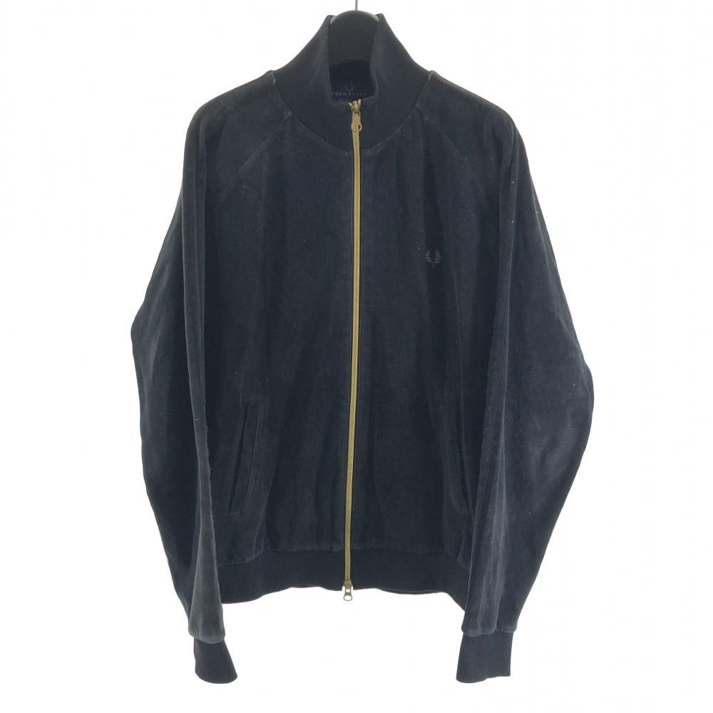 【FRAD PERRY】 フレッドペリー ベロア トラックジャケット ジャージ FRED PERRY フレッドペリー FPJ114S ベロア トラック ジャケット