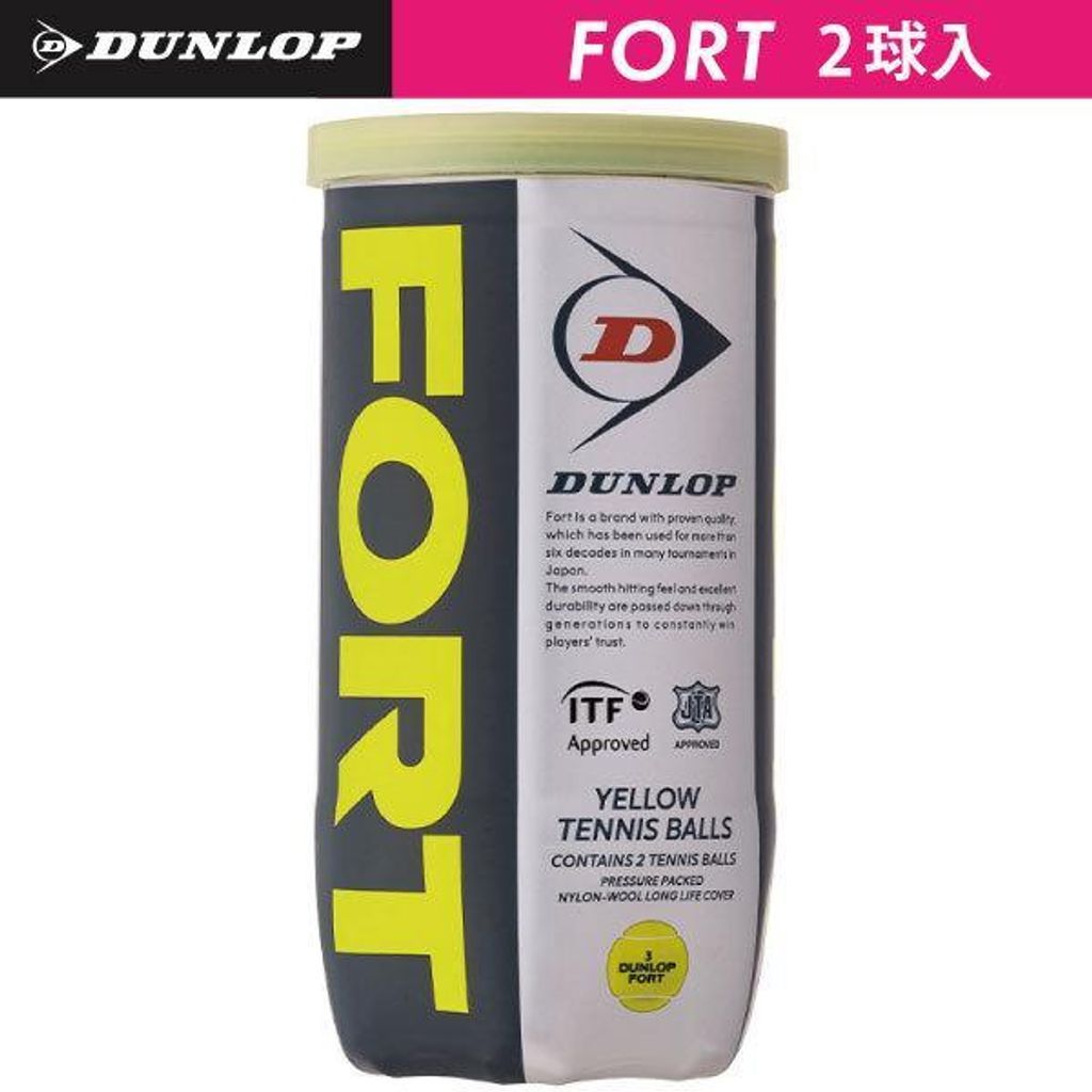 未使用品 DUNLOP FORT 1箱 30缶 60球入 硬式 テニスボール 【公式通販】