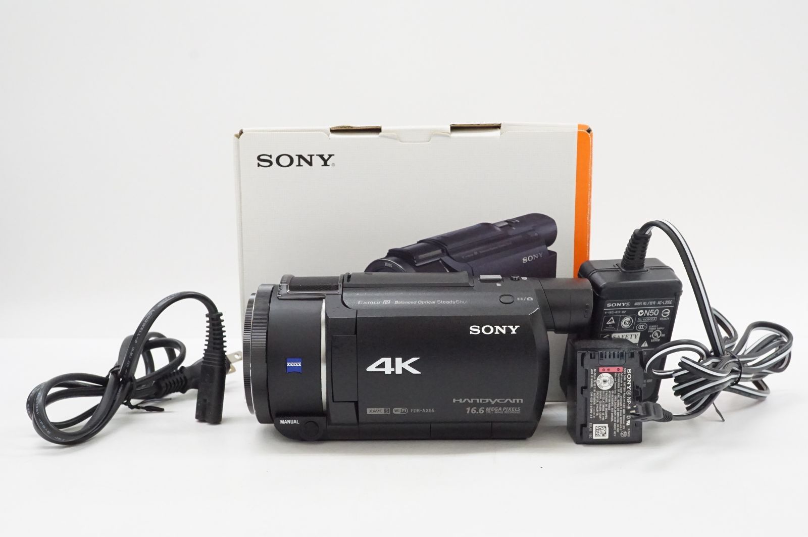 L171249 SONY FDR-AX55 デジタルビデオカメラ HANDYCAM 4K ハンディカム ソニー