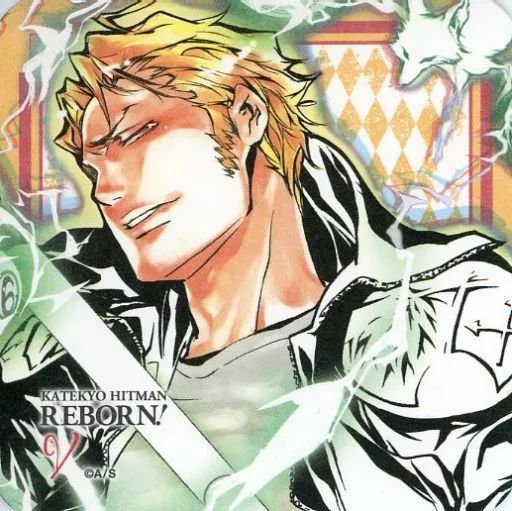 家庭教師ヒットマンREBORN! アートコースター WJ50周年記念 ディーノ 家庭教師ヒットマンREBORN！ 雲雀 恭弥＆ディーノ 【WJ50周年