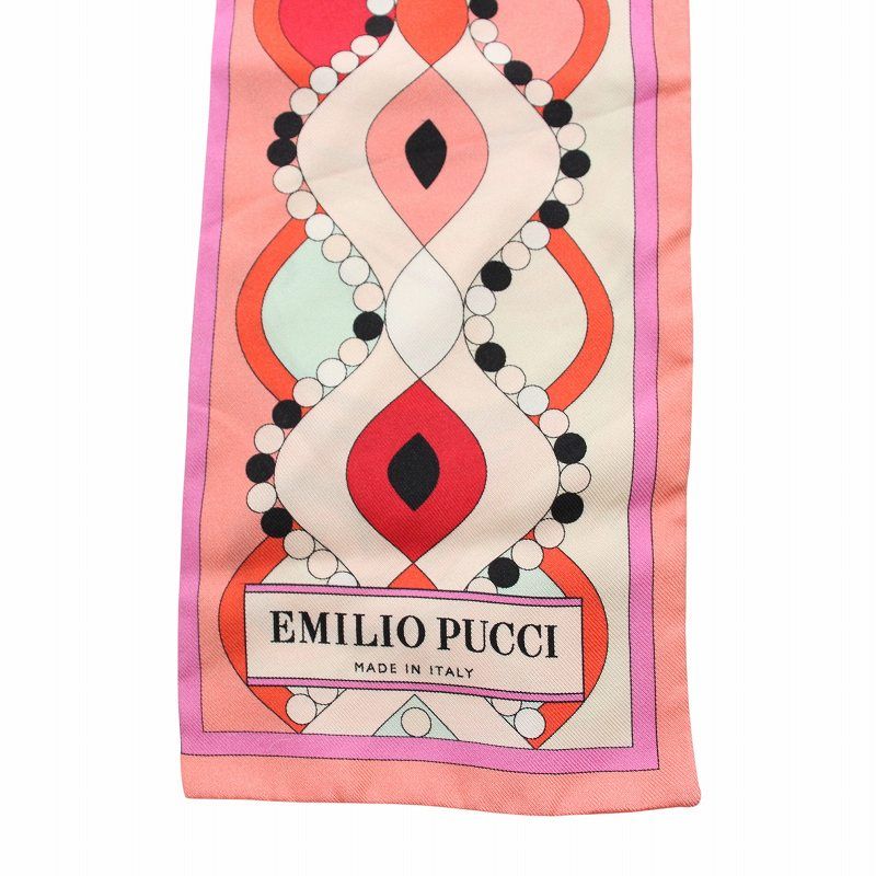 美品！　エミリオプッチ スキニースカーフ　ストール　EMILIO PUCCI 美品！ エミリオプッチ スキニースカーフ ストール EMILIO PUCCI