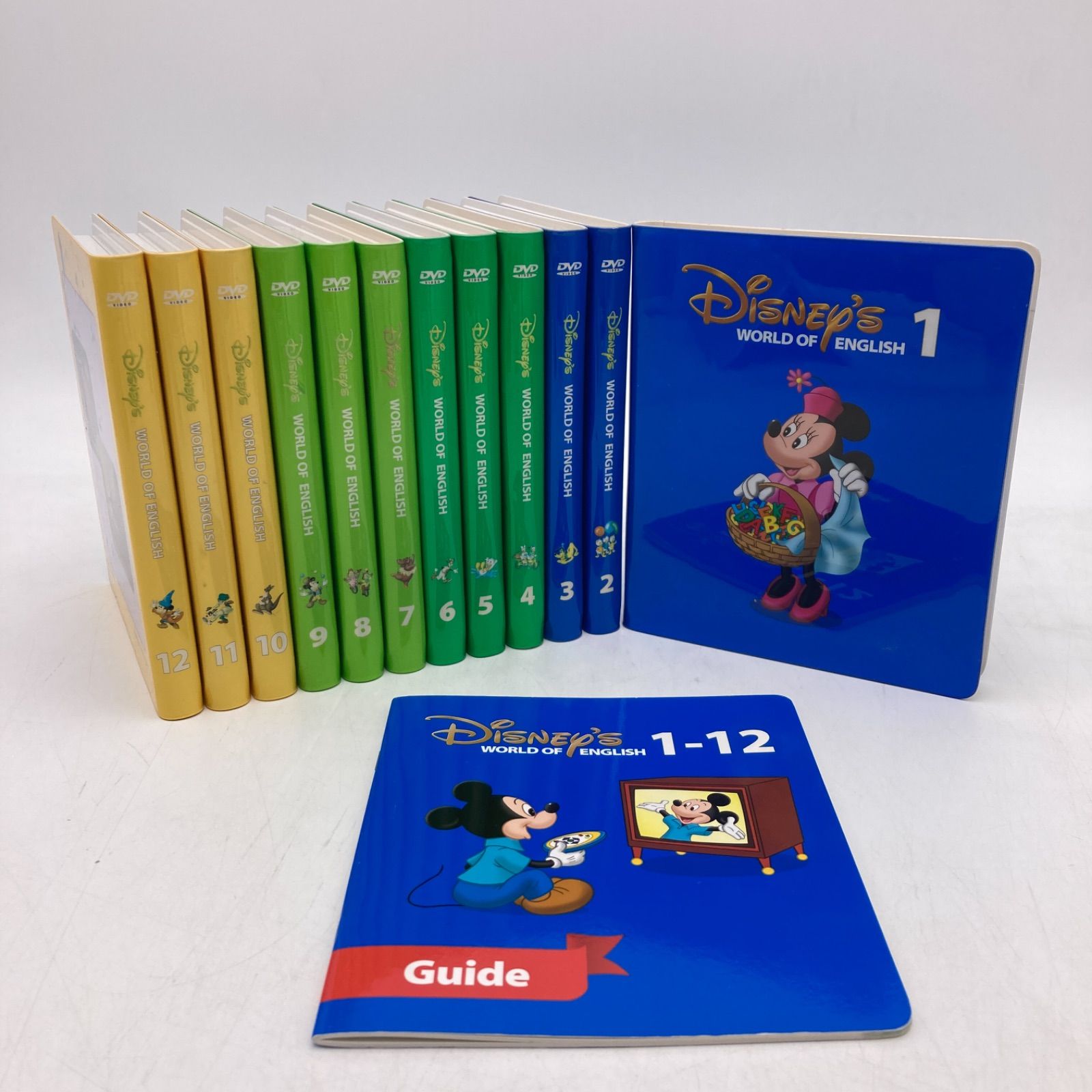 2012年頃 DWE ストレートプレイ 字幕切替機能付 旧子役 英語教材 ストレートプレイDVD 旧子役 字幕あり プレイオールソングス機能