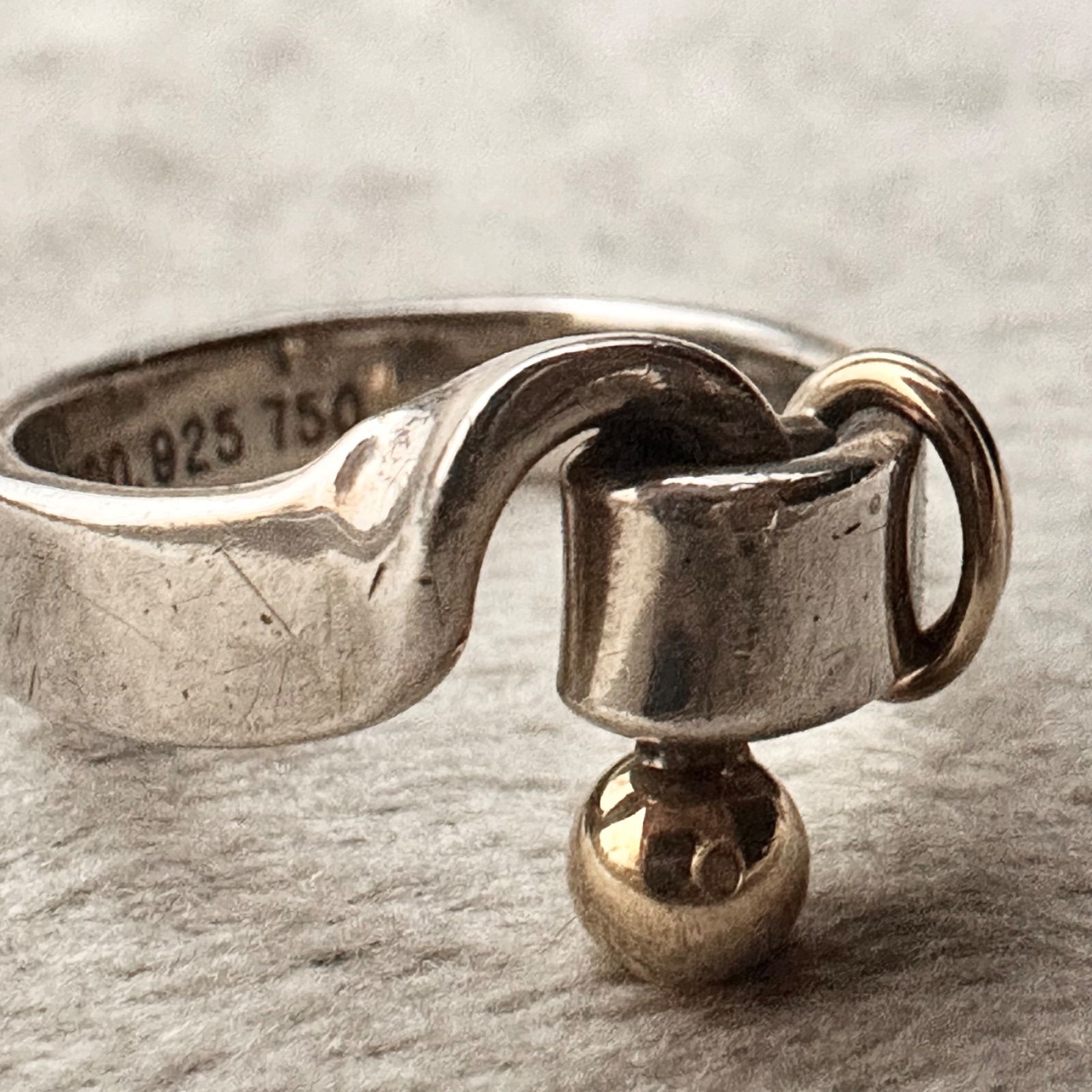春夏新作 ティファニー TIFFANY＆CO リング フック&アイ 指輪 6号 アクセサリー