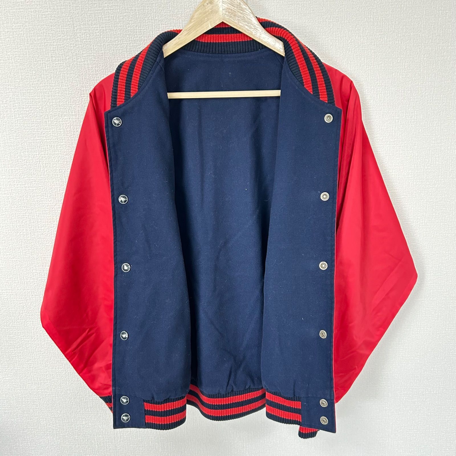 w^)b Valio ヴァリオ リバーシブル スタジャン ブルゾン ジャケット