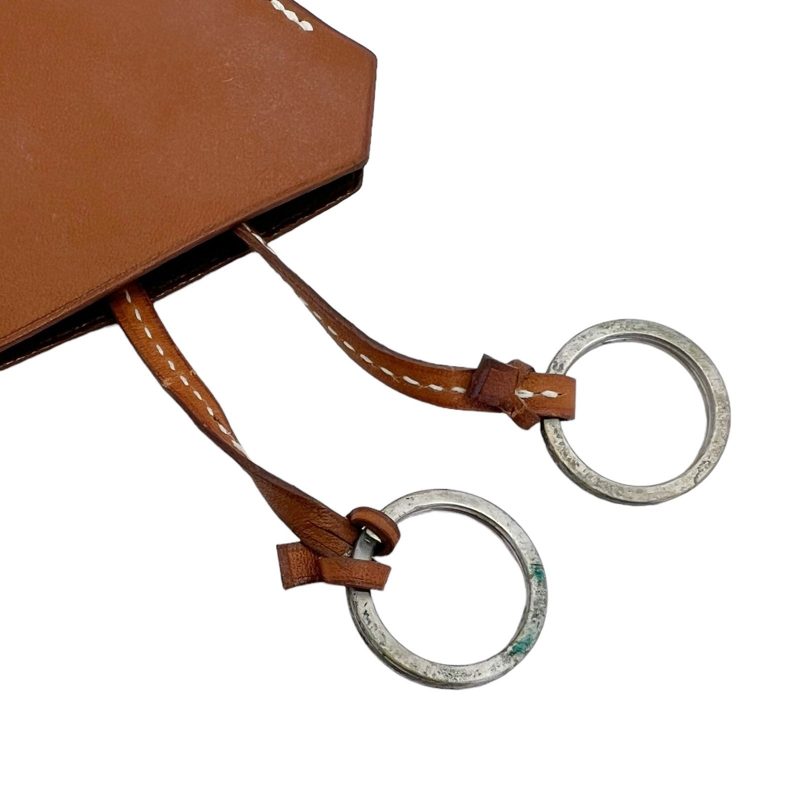 HERMES エルメス クロシェット キーホルダー ▢B刻印 HERMES エルメス クロシェットキーリング □B刻印 - メルカリ