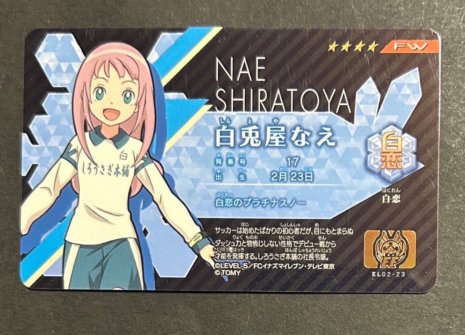 白兎屋なえ イナズマイレブン イレブンライセンス 白恋 しろうさぎ本舗