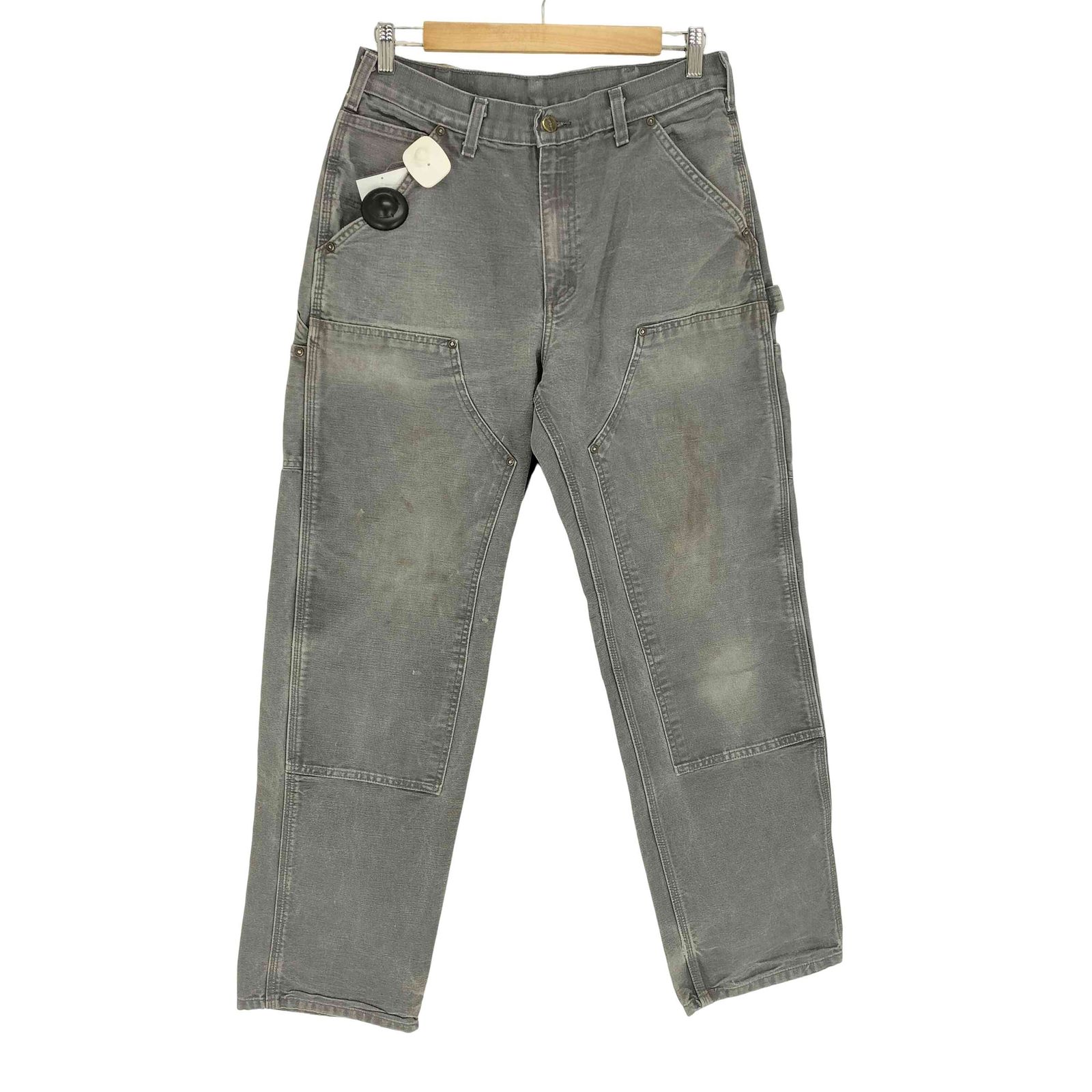 00s Carhartt 34×32 ダブルニーペインターパンツ　デニム 00s メキシコ製 carharttカーハート デニム ダブルニー
