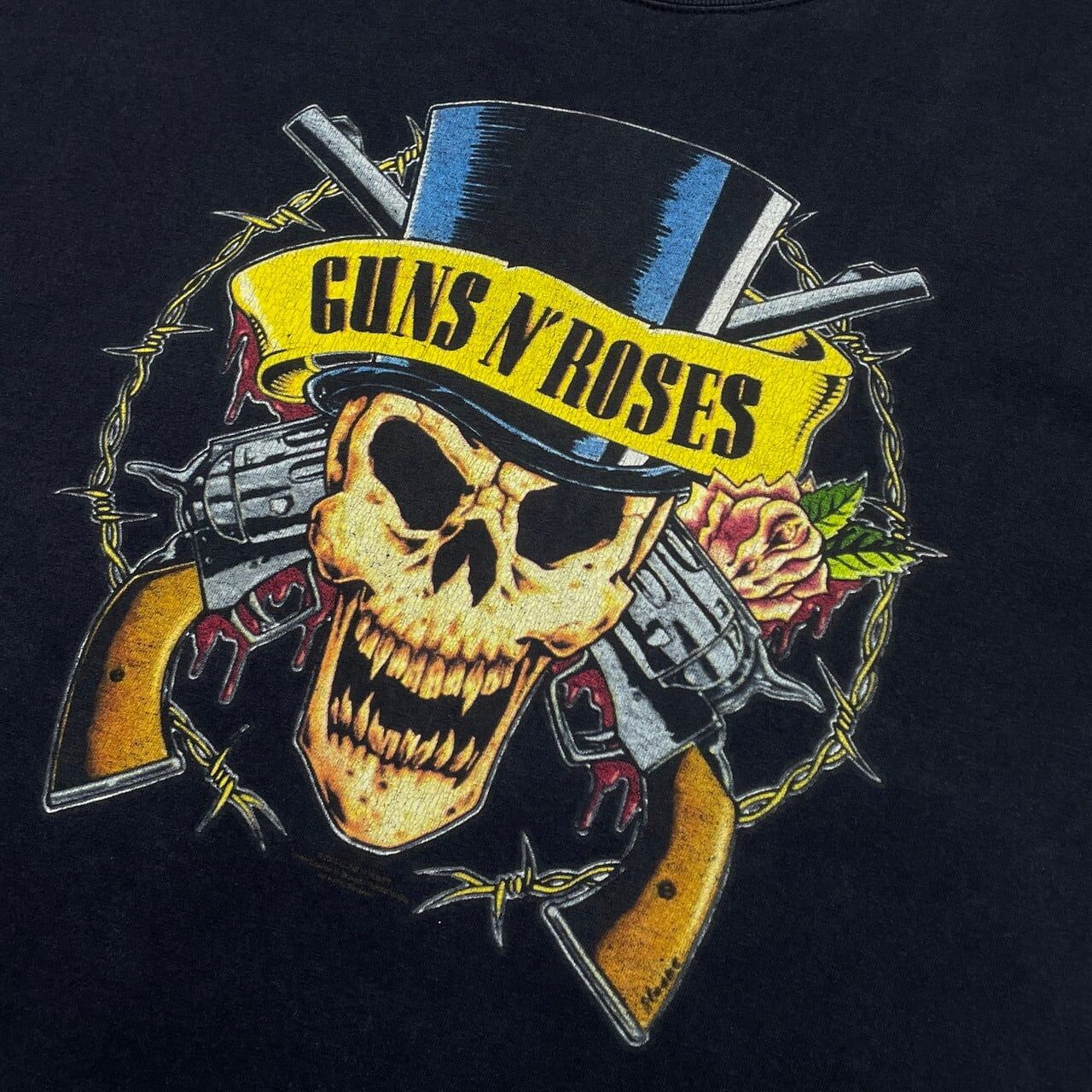 00年代 GUNS N' ROSES ガンズアンドローゼス バンドTシャツ バンT メンズXL - メルカリ