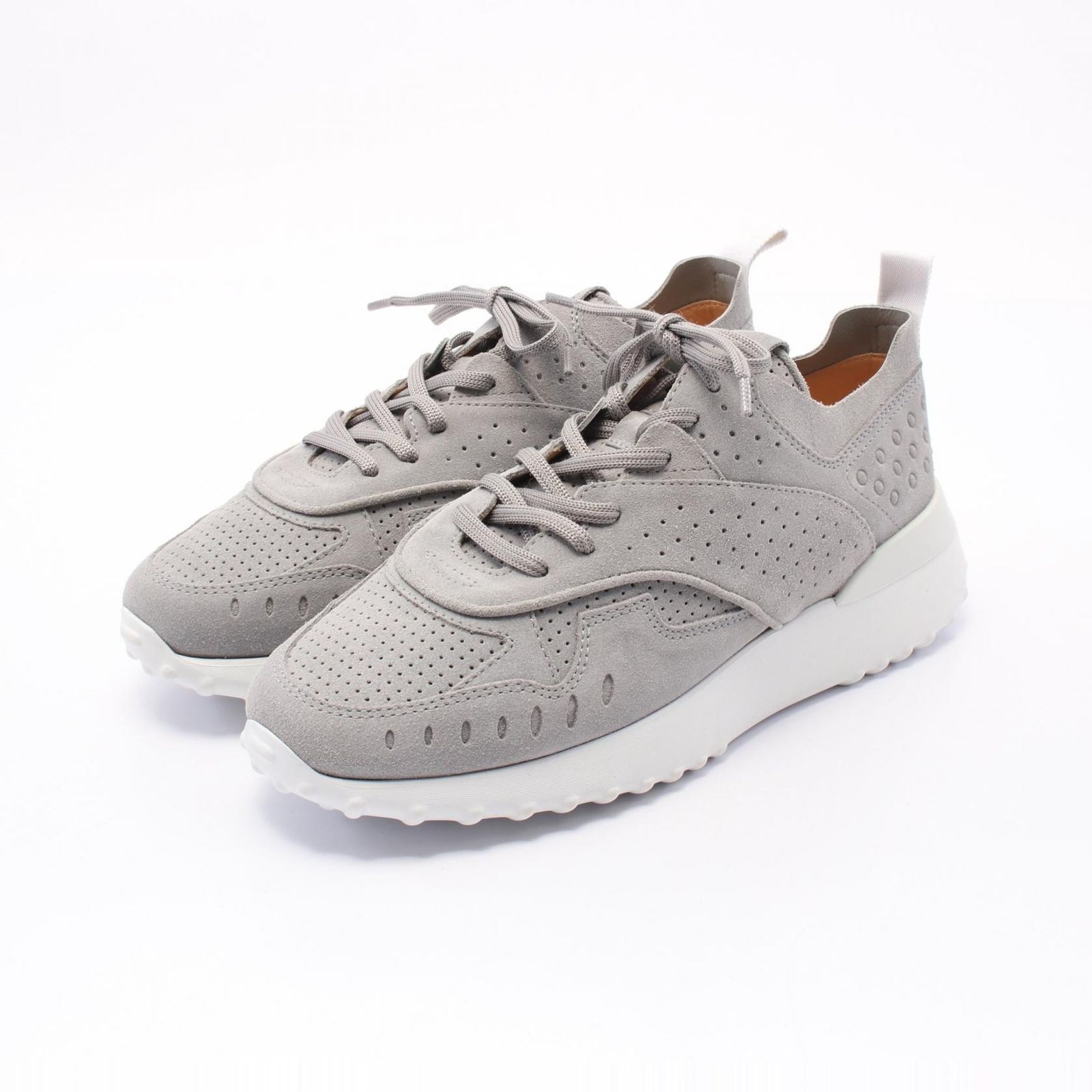 トッズ TOD'S スニーカー グレー スウェード スエード