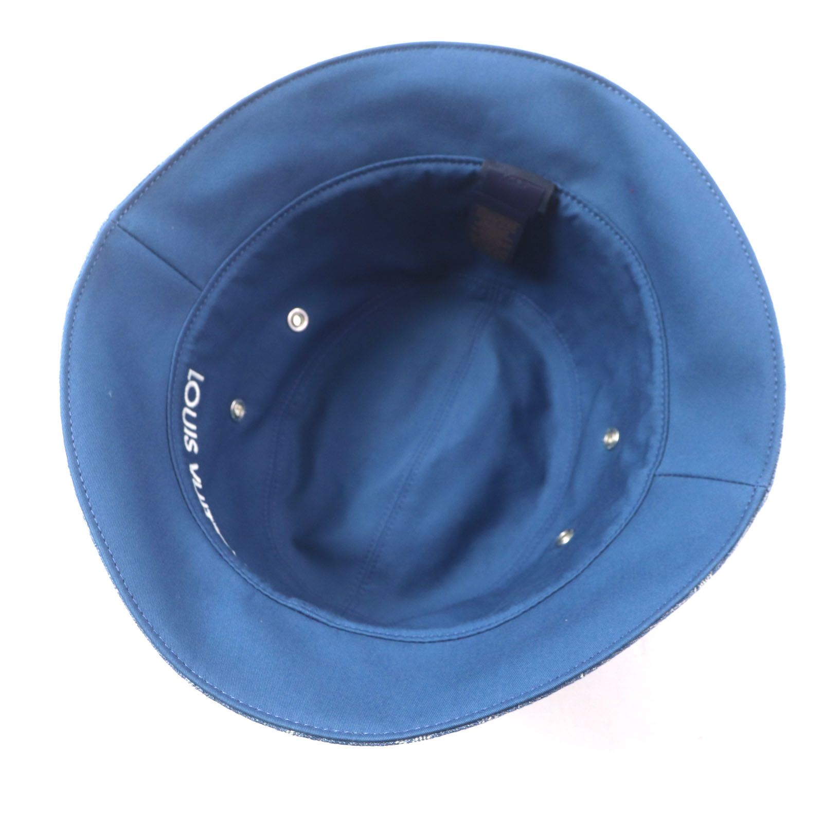 ルイヴィトン バケットハット モノグラム エッセンシャル デニム