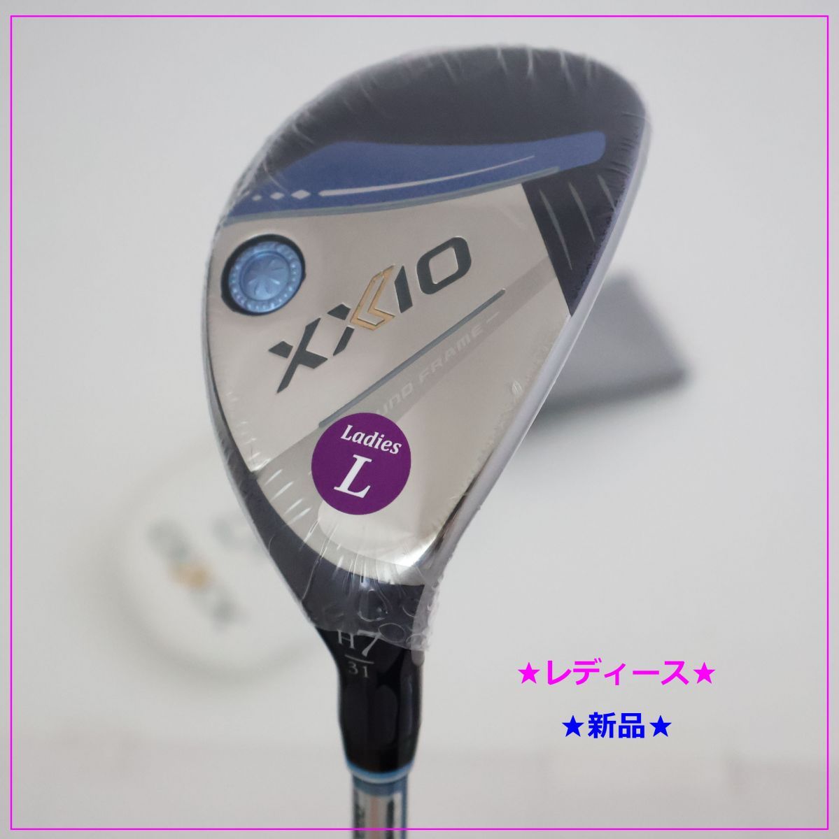 【中古】★レディス★ ダンロップ 2024 XXIO13（ゼクシオ サーティーン）ブルー 単品7番アイアン（30°）【A】MP1300L