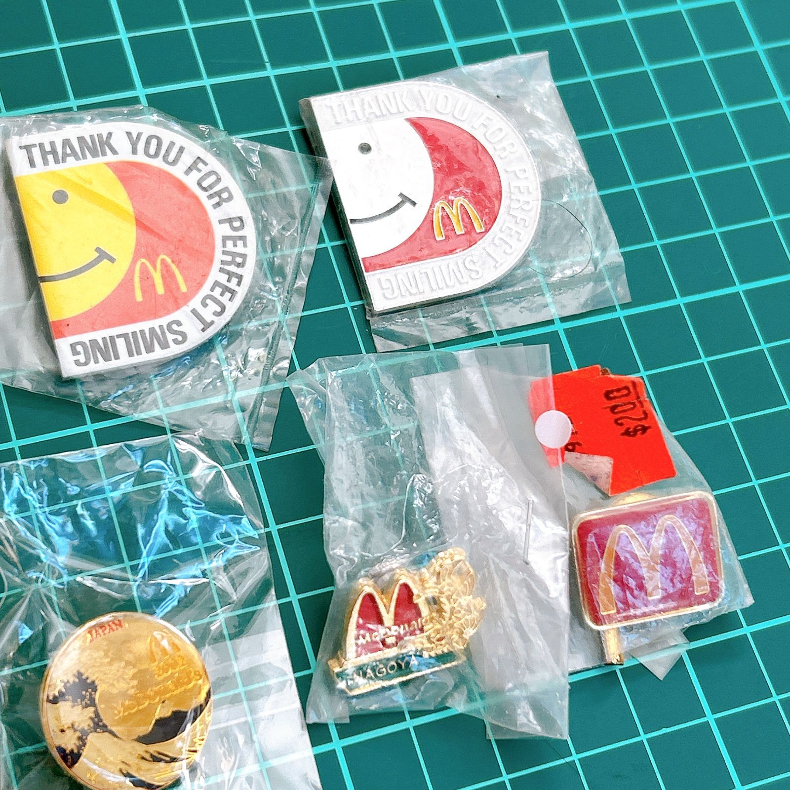 レア☆マクドナルドピンバッジなど7個セット 非売品 バッジ