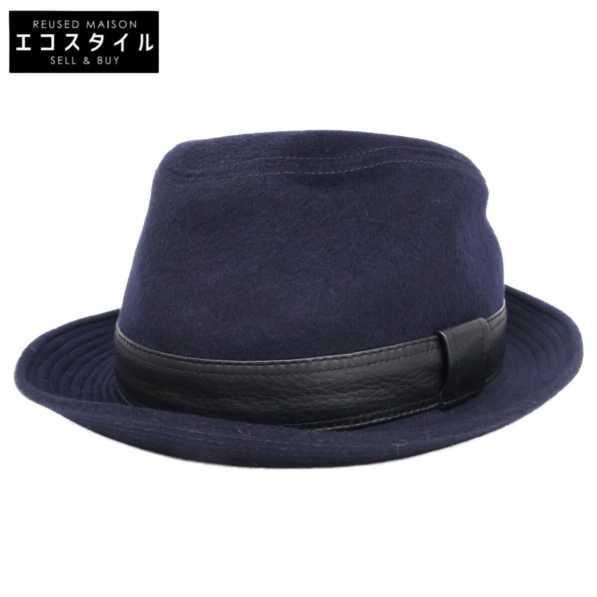 HERMES エルメス 即決| 正規 ディアスキン|カシミヤ ハット 58